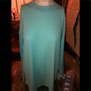 NWT VS PINK OVERSIZED WAFFLE KNIT MOCK TURLENECK